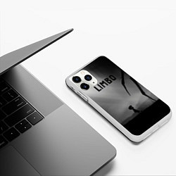 Чехол iPhone 11 Pro матовый Limbo, цвет: 3D-белый — фото 2