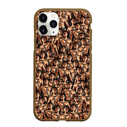 Чехол iPhone 11 Pro матовый Gachimuchi Van Darkholme, цвет: 3D-коричневый