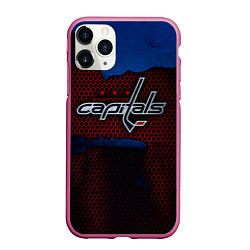 Чехол iPhone 11 Pro матовый WASHINGTON CAPITALS