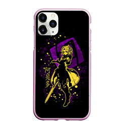Чехол iPhone 11 Pro матовый GENSHIN IMPACT, АЛЬБЕДО, цвет: 3D-розовый