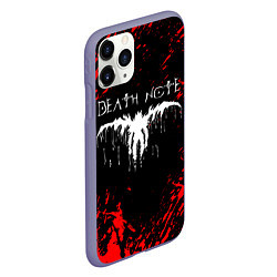 Чехол iPhone 11 Pro матовый DEATH NOTE ТЕТРАДЬ СМЕРТИ, цвет: 3D-серый — фото 2
