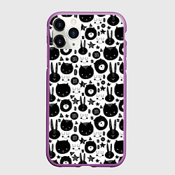 Чехол iPhone 11 Pro матовый Мультяшки