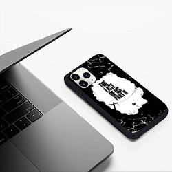 Чехол iPhone 11 Pro матовый THE LAST OF US ОДНИ ИЗ НАС, цвет: 3D-черный — фото 2