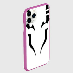 Чехол iPhone 11 Pro матовый ИТАДОРИ ТАТУ JUJUTSU KAISEN, цвет: 3D-фиолетовый — фото 2