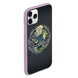 Чехол iPhone 11 Pro матовый Voultboy, цвет: 3D-сиреневый — фото 2