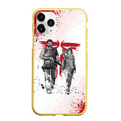 Чехол iPhone 11 Pro матовый THE LAST OF US ОДНИ ИЗ НАС, цвет: 3D-желтый