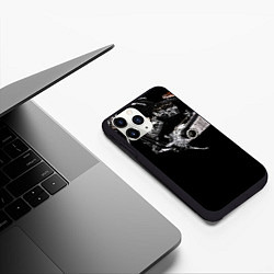 Чехол iPhone 11 Pro матовый Build Your Dream, цвет: 3D-черный — фото 2
