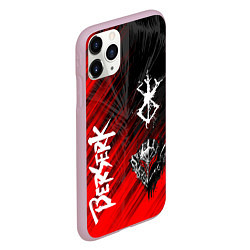 Чехол iPhone 11 Pro матовый BERSERK, цвет: 3D-розовый — фото 2