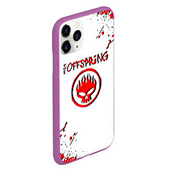 Чехол iPhone 11 Pro матовый Offspring, цвет: 3D-фиолетовый — фото 2