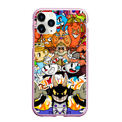 Чехол iPhone 11 Pro матовый CUPHEAD