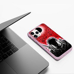 Чехол iPhone 11 Pro матовый BERSERK БЕРСЕРК, цвет: 3D-розовый — фото 2