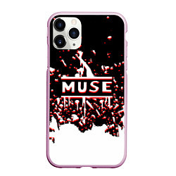 Чехол iPhone 11 Pro матовый Muse, цвет: 3D-розовый