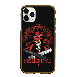 Чехол iPhone 11 Pro матовый Hellsing