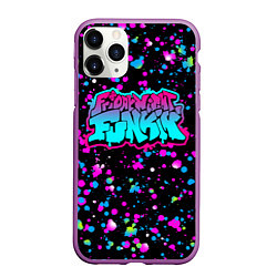 Чехол iPhone 11 Pro матовый FRIDAY NIGHT FUNKIN NEON, цвет: 3D-фиолетовый