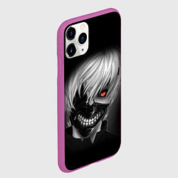 Чехол iPhone 11 Pro матовый TOKYO GHOUL ТОКИЙСКИЙ ГУЛЬ, цвет: 3D-фиолетовый — фото 2