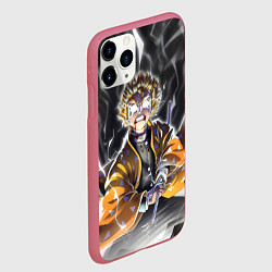 Чехол iPhone 11 Pro матовый ЗЕНИЦУ ZENITSU KNY, цвет: 3D-малиновый — фото 2