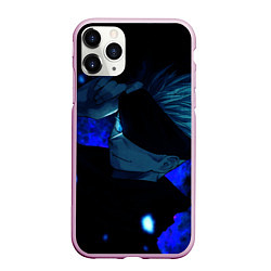 Чехол iPhone 11 Pro матовый Магическая битва, цвет: 3D-розовый