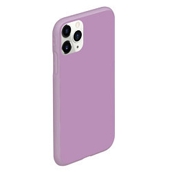 Чехол iPhone 11 Pro матовый Хляби Небесные, цвет чёрный, цвет: 3D-сиреневый — фото 2