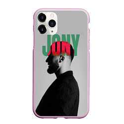 Чехол iPhone 11 Pro матовый Jony, цвет: 3D-розовый