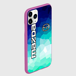 Чехол iPhone 11 Pro матовый Mazda Motor, цвет: 3D-фиолетовый — фото 2