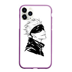 Чехол iPhone 11 Pro матовый Smile Jujutsu kai