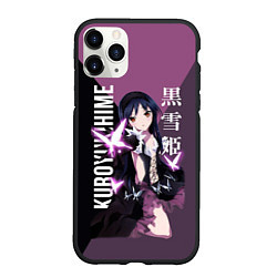 Чехол iPhone 11 Pro матовый Черноснежка Kuroyukihime, цвет: 3D-черный