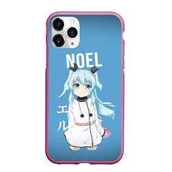 Чехол iPhone 11 Pro матовый Ноэль Noel Небесный метод, цвет: 3D-малиновый