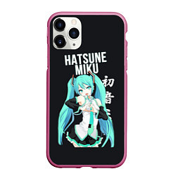 Чехол iPhone 11 Pro матовый Hatsune Miku Хацунэ Мику