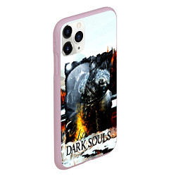 Чехол iPhone 11 Pro матовый DARK SOULS NEW, цвет: 3D-розовый — фото 2