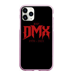 Чехол iPhone 11 Pro матовый DMX RIP 1970-2021, цвет: 3D-розовый