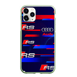 Чехол iPhone 11 Pro матовый AUDI RS SPORT АУДИ РС СПОРТ