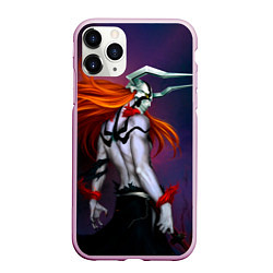 Чехол iPhone 11 Pro матовый Bleach Ichigo Kurosaki, цвет: 3D-розовый