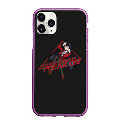 Чехол iPhone 11 Pro матовый Kakegurui Yumeko, цвет: 3D-фиолетовый