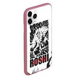 Чехол iPhone 11 Pro матовый Roshi, цвет: 3D-малиновый — фото 2