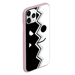 Чехол iPhone 11 Pro матовый Geometry Dash: Fondo, цвет: 3D-розовый — фото 2