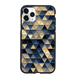 Чехол iPhone 11 Pro матовый MOZZY, цвет: 3D-черный