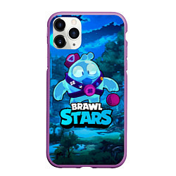 Чехол iPhone 11 Pro матовый Сквик Squeak Brawl Stars