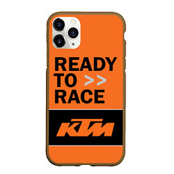 Чехол iPhone 11 Pro матовый KTM READY TO RACE Z