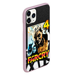 Чехол iPhone 11 Pro матовый FARCRY 4 Пэйган Мин, цвет: 3D-розовый — фото 2