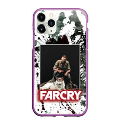 Чехол iPhone 11 Pro матовый FARCRY WOLF, цвет: 3D-фиолетовый