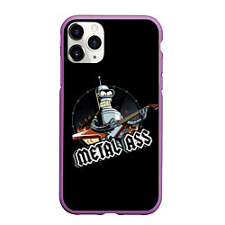 Чехол iPhone 11 Pro матовый Metal Bender