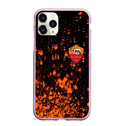 Чехол iPhone 11 Pro матовый Roma, цвет: 3D-розовый