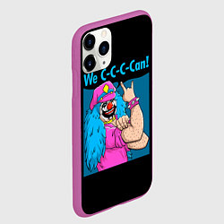 Чехол iPhone 11 Pro матовый Dr Rockzo, цвет: 3D-фиолетовый — фото 2
