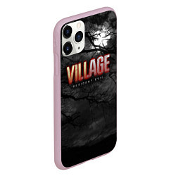 Чехол iPhone 11 Pro матовый Resident Evil: Village $$$, цвет: 3D-розовый — фото 2