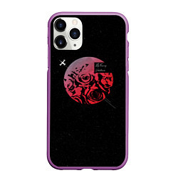 Чехол iPhone 11 Pro матовый Cowboy Bebop My funny Valentine, цвет: 3D-фиолетовый