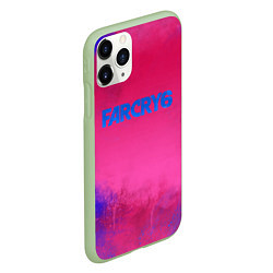 Чехол iPhone 11 Pro матовый Far Cry 6, цвет: 3D-салатовый — фото 2