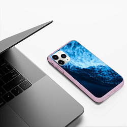 Чехол iPhone 11 Pro матовый Море, цвет: 3D-розовый — фото 2