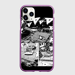 Чехол iPhone 11 Pro матовый Initial d
