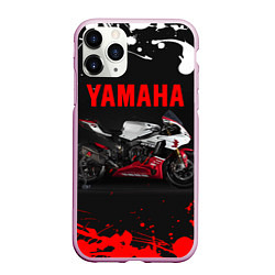 Чехол iPhone 11 Pro матовый YAMAHA 004, цвет: 3D-розовый