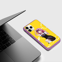 Чехол iPhone 11 Pro матовый Chika Chika, цвет: 3D-фиолетовый — фото 2